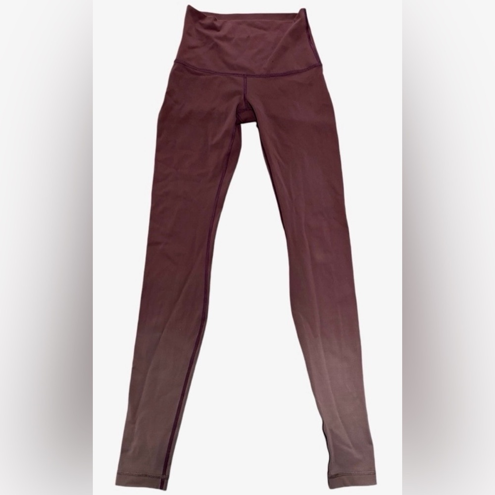 Lululemon Wunder Under Pant Size 4 Ombré